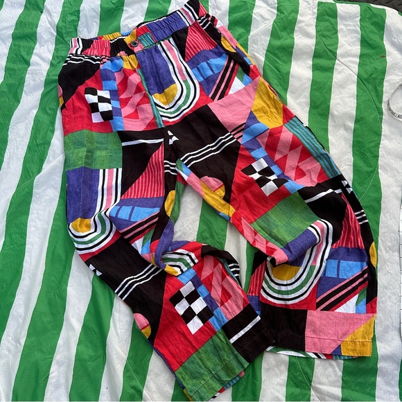 Nooworks Pants - NOOWORKS linen Catalina Ansley print